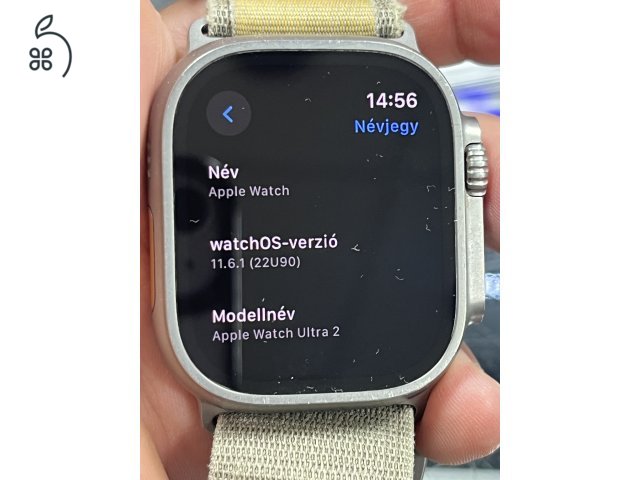 Gyönyörű Watch Ultra 2 (GPS + Cellular) 49MM, natural titan, garanciális 2027.11.04-ig, üzletből