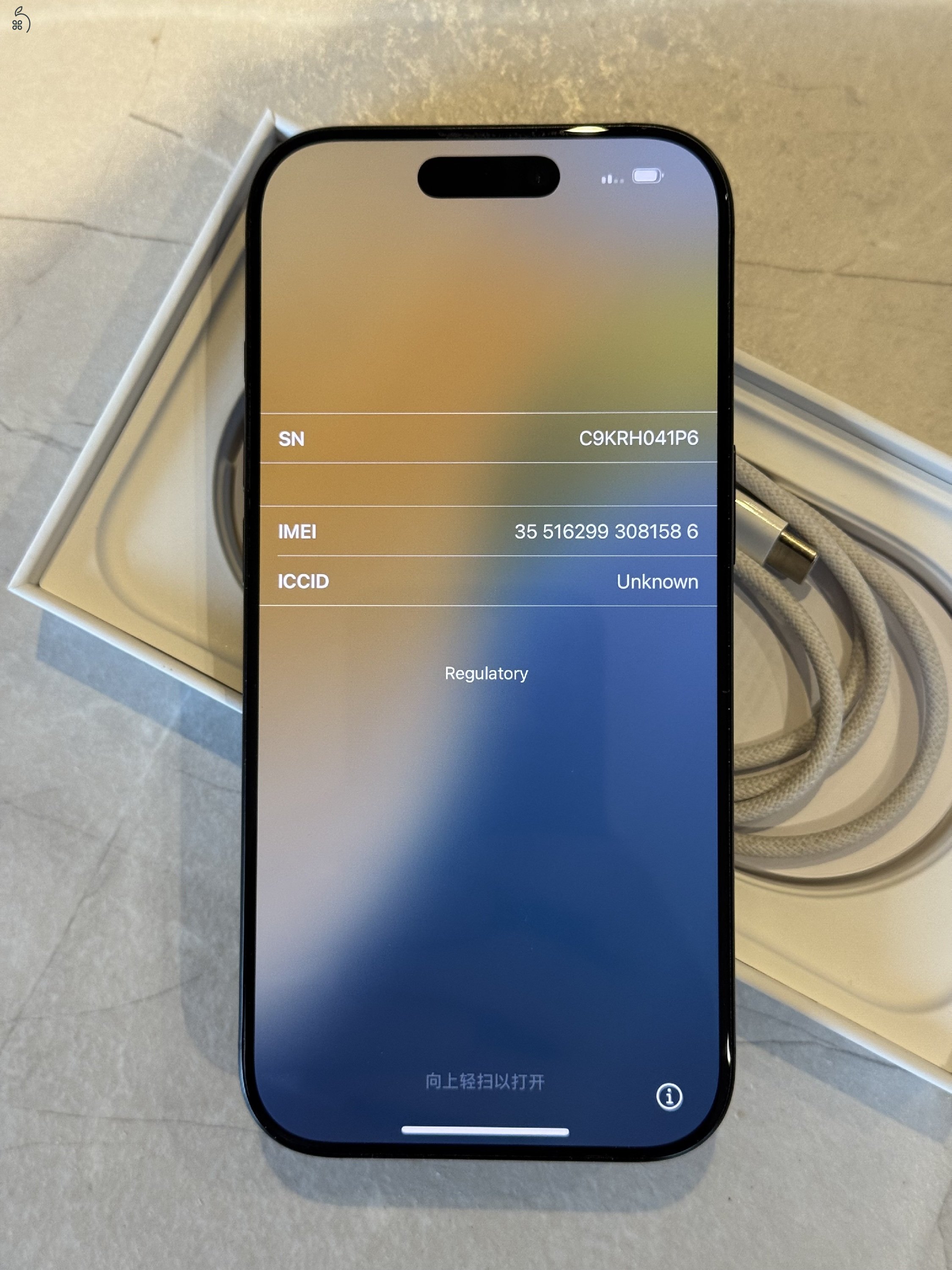 Apple iPhone 16 Pro 128gb Black Titan garanciális