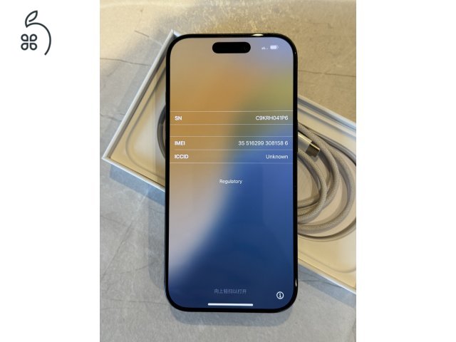 Apple iPhone 16 Pro 128gb Black Titan garanciális