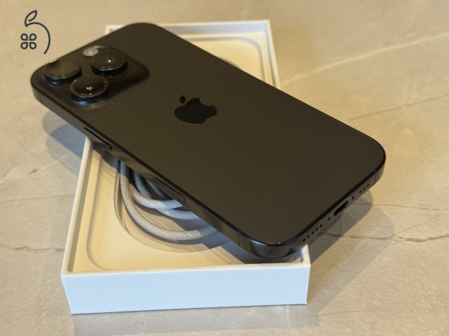 Apple iPhone 16 Pro 128gb Black Titan garanciális