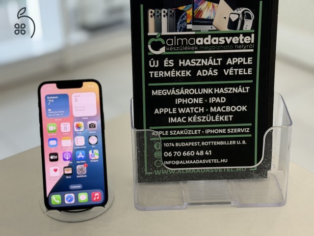 iPhone 13 Mini 128GB Független Használt/1-3 hónap gar./Akku 82%/p4620