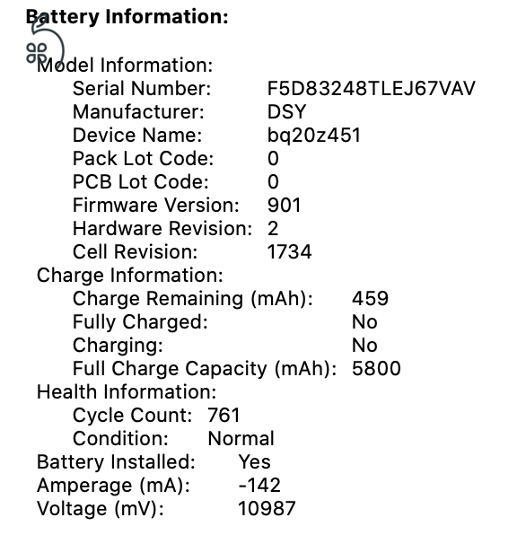 Macbook Pro Retina 2018