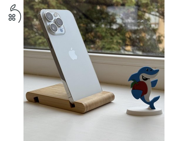 HIBÁTLAN iPhone 14 Pro Max 128GB Silver -1 ÉV GARANCIA - Kártyafüggetlen, MS3913 