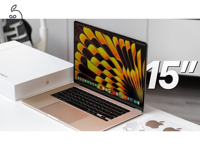 Új, bontatlan MacBook Air – 512GB / 8GB RAM – Starlight – magyar billentyűzet