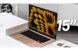 Új, bontatlan MacBook Air – 512GB / 8GB RAM – Starlight – magyar billentyűzet