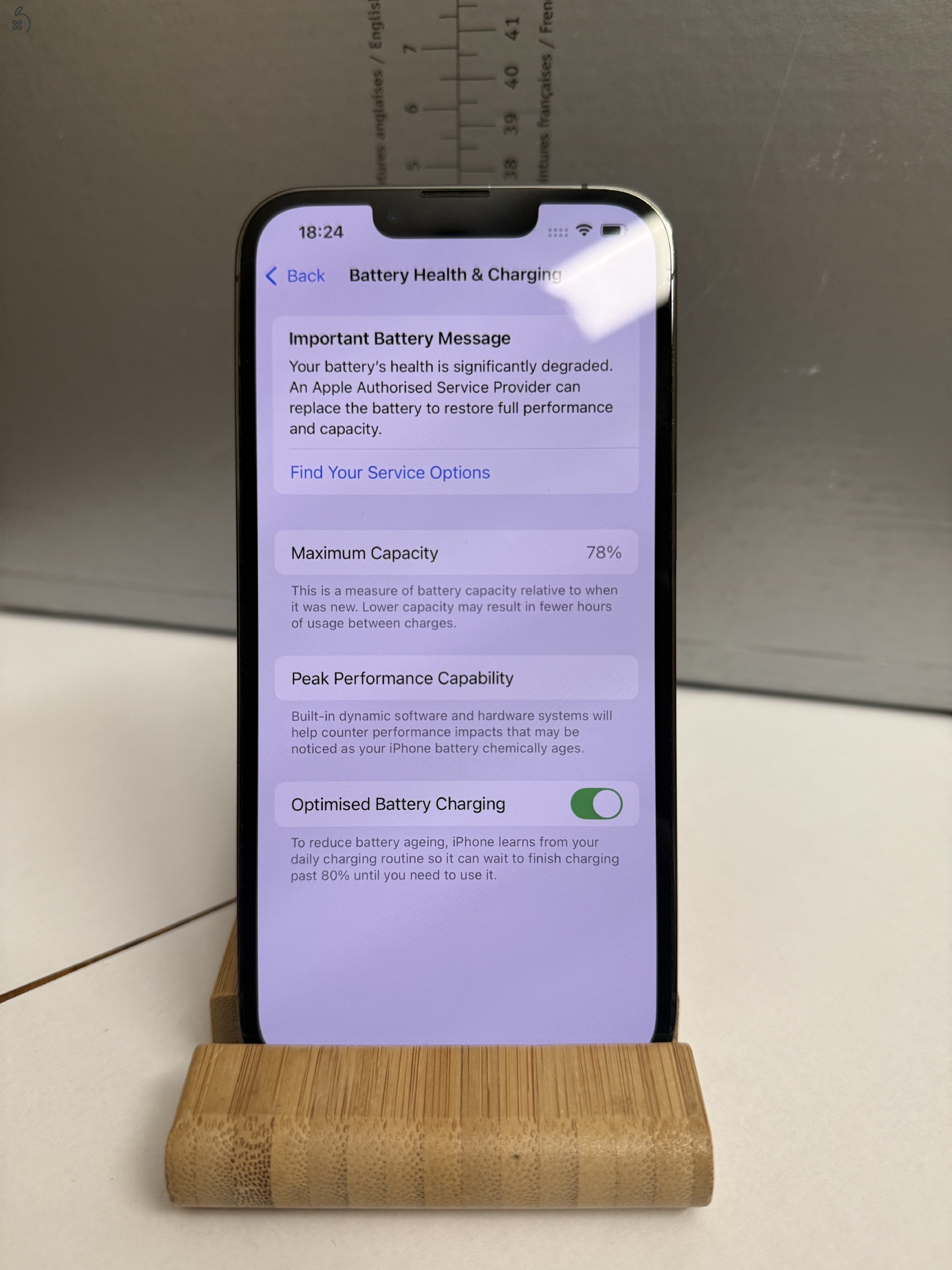 iPhone 13 Pro alpesi zöld kártyafüggetlen, 128 GB, Magyarországon vásárolt