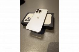 Használt, fehér színű, szép állapotú  13 pro eladó,