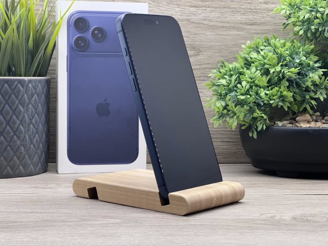 Hibátlan iPhone 17 Pro Max Deep Blue 512GB Dupla E-Sim 2 ÉV Garanciával Számlával 100% Akku (1.Ciklus)