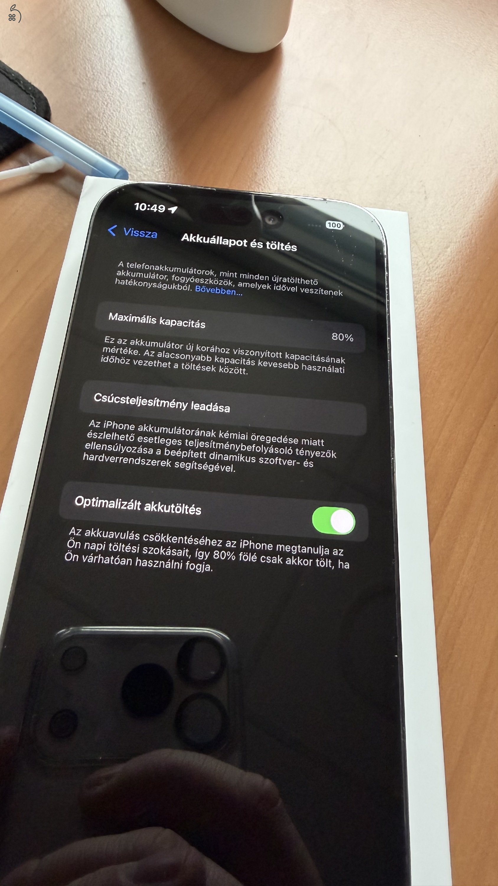 Eladó iphone 14 pro 256gb