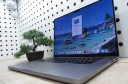 Apple MacBook Pro 16” (2021, M1 Pro) – Liquid Retina XDR + ProMotion 120 Hz, akár 21 óra – 32 GB RAM – 1 TB SSD – Használt, megkímélt – 280 ciklus / 86% akku – 3 hónap garancia