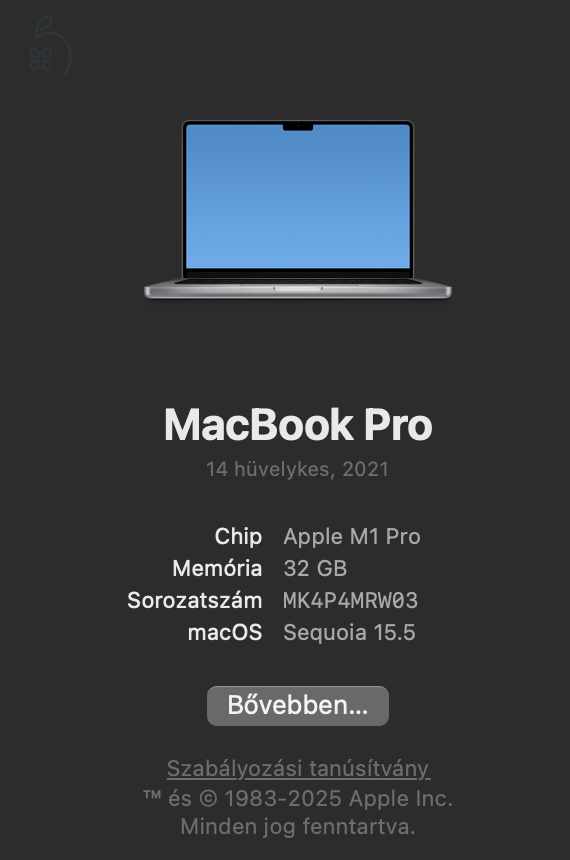 MacBook Pro M1 Pro 14