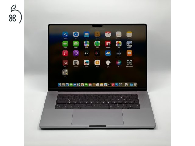 MacBook Pro 16″ 2021, M1 Pro 10 Cores, 32 GB RAM, 16 core GPU, 512 GB SSD 27% Áfás (0240AB-3767)