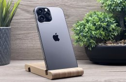 iPhone 13 Pro Max Graphite 128GB 2 ÉV Garanciával Számlával 91% Akku
