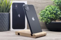 iPhone 11 Black 128GB 2 ÉV Garanciával Számlával 100% Akku