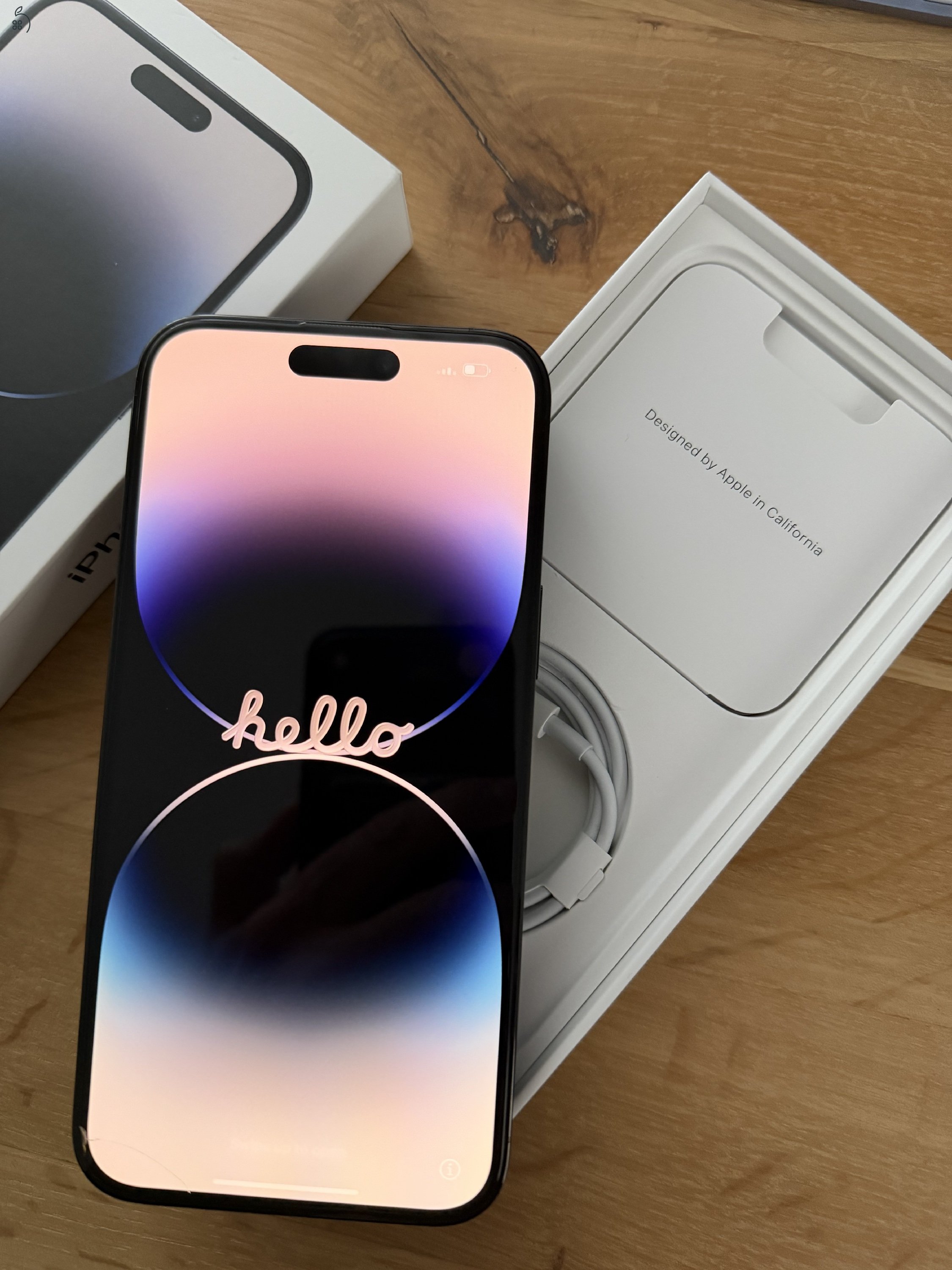 iPhone 14 Pro Max 128GB Black karcmentes 90%