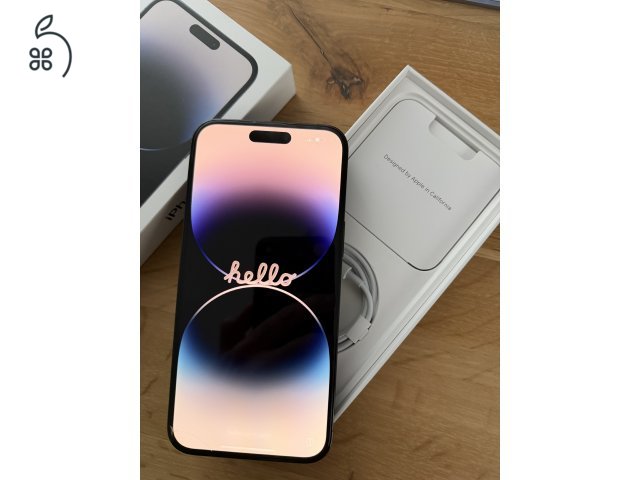 iPhone 14 Pro Max 128GB Black karcmentes 90%