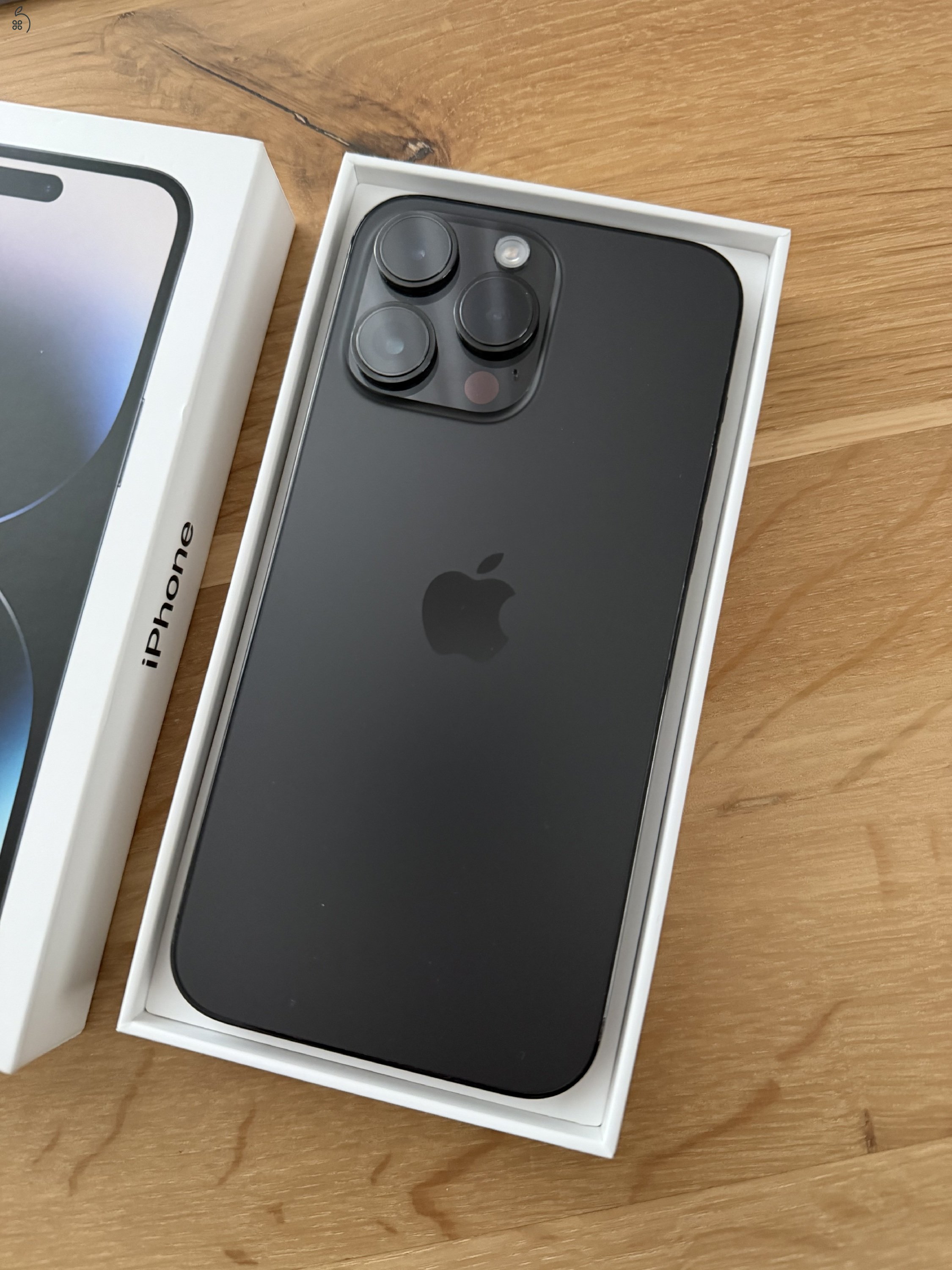 iPhone 14 Pro Max 128GB Black karcmentes 90%