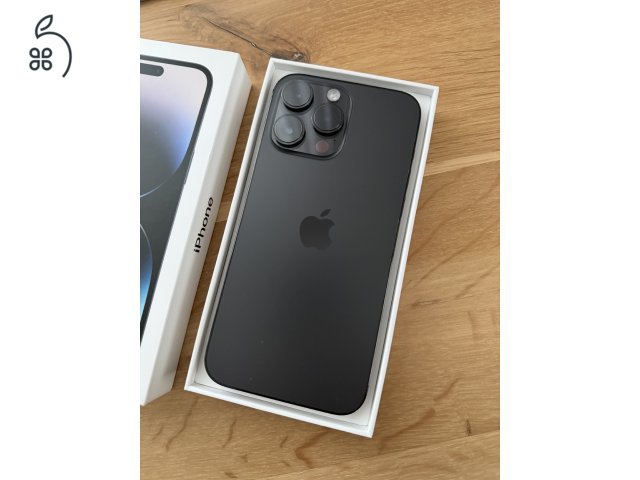 iPhone 14 Pro Max 128GB Black karcmentes 90%