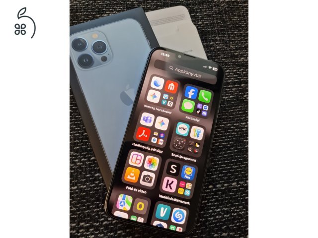 iphone 13 Pro Max kártyafüggetlen Sierra Blue nagyon szép állapotban eladó