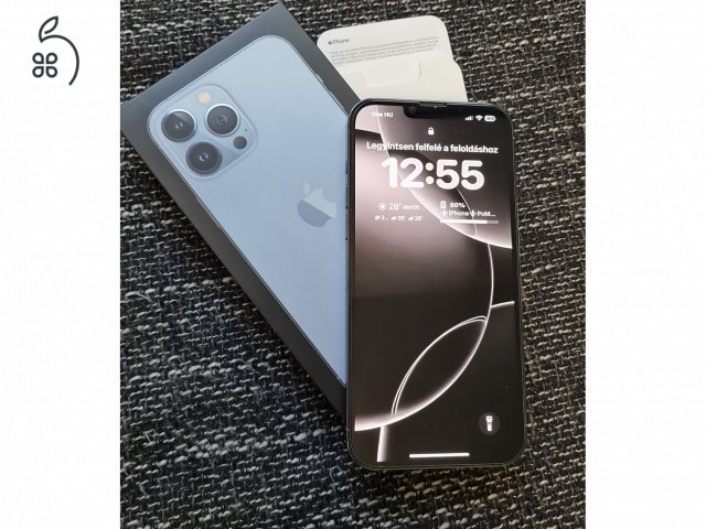 iphone 13 Pro Max kártyafüggetlen Sierra Blue nagyon szép állapotban eladó
