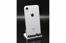 Apple iPhone XR 128 GB White 100% akku - 12 HÓ GARANCIA