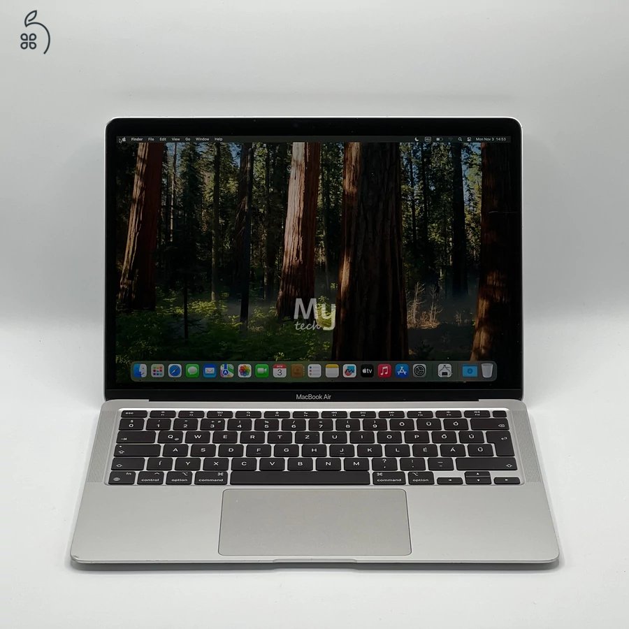 MacBook Air 13″ 2020, M1 8 Cores, 16 GB RAM, 7 core GPU, 256 GB SSD 27% Áfás (0227AB-3644)