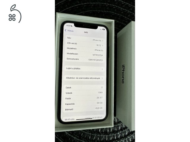 iPhone Xs, Face ID hibás