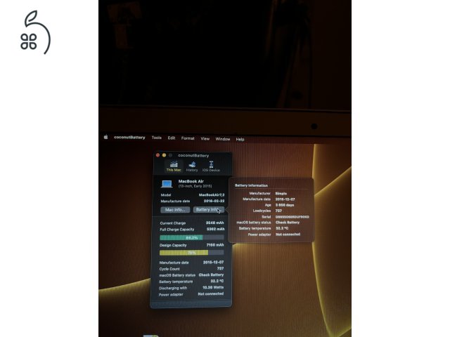 Macbook Air 2015 256GB