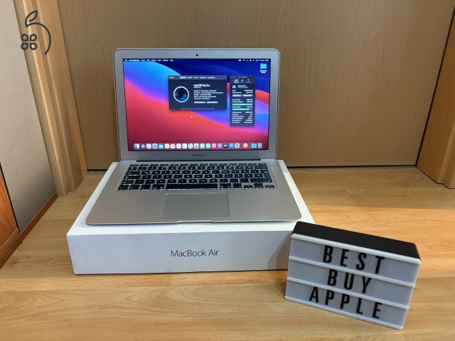 2013 MacBook Air 13 / i5 / 4GB / 256GB SSD / 84%-os Aksival Eladó ! ! !