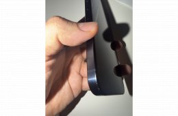 iPhone 15 Pro 128 GB, kék titán színben