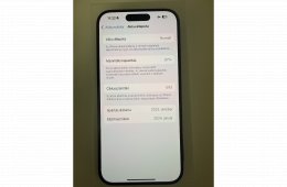 iPhone 15 Pro 128 GB, kék titán színben