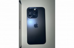iPhone 15 Pro 128 GB, kék titán színben