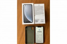 újszerű, kártyafüggetlen Apple iPhone XR 64 GB ( fehér ) eladó 