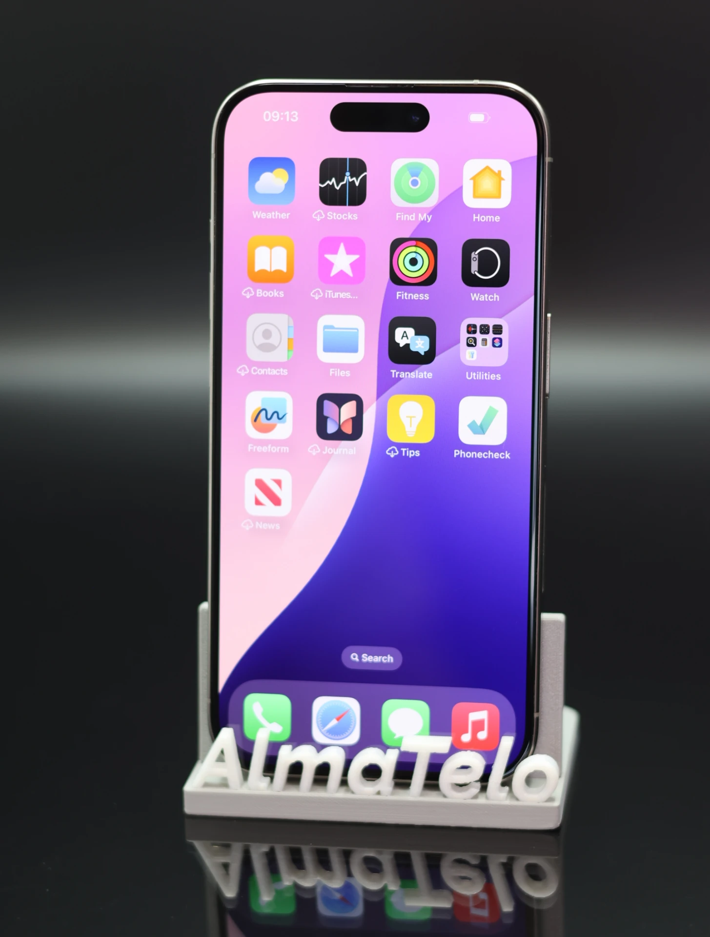 Apple iPhone 15 Pro 128 GB Natural Titanium akku - 12 HÓ GARANCIA