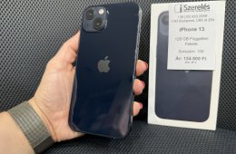 GARANCIÁS | iPhone 13 128GB független fekete akku 86% (100) iSzerelés.hu