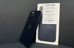 GARANCIÁS | iPhone 13 128GB független fekete akku 86% (100) iSzerelés.hu