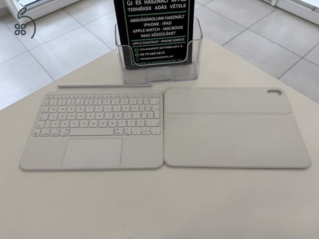 iPad 10/11/ Apple Magic Keyboard(A2695)EU.Bill. Megkímélt/1 hónap gar./