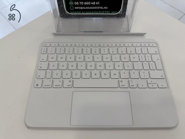 iPad 10/11/ Apple Magic Keyboard(A2695)EU.Bill. Megkímélt/1 hónap gar./