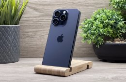 Hibátlan iPhone 15 Pro Blue Titanium 256GB 2 ÉV Garanciával Számlával 94% Akku