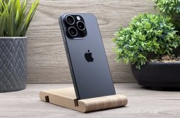 Hibátlan iPhone 15 Pro Black Titanium 256GB 2 ÉV Garanciával Számlával 90% Akku