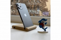 HIBÁTLAN iPhone 12 Pro Max 128GB Graphite -1 ÉV GARANCIA - Kártyafüggetlen, MS4025