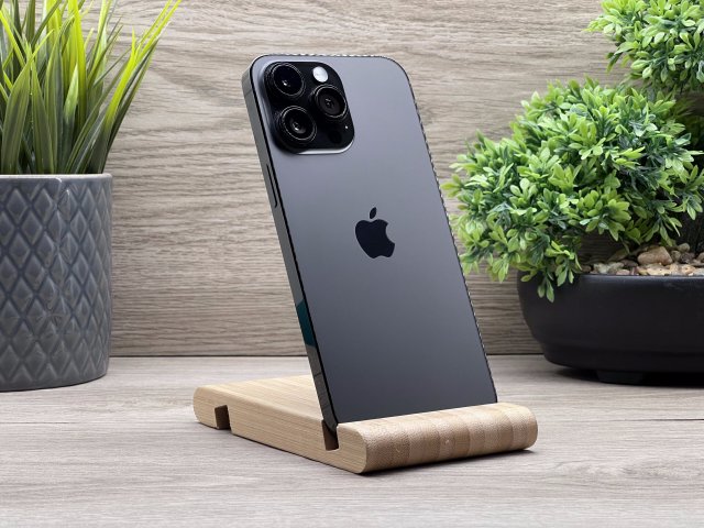 iPhone 14 Pro Max Space Black 128GB 2 ÉV Garanciával Számlával 92% Akku