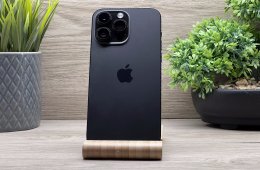 iPhone 14 Pro Max Space Black 128GB 2 ÉV Garanciával Számlával 92% Akku