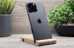 iPhone 14 Pro Max Space Black 128GB 2 ÉV Garanciával Számlával 92% Akku