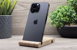 iPhone 14 Pro Max Space Black 128GB 2 ÉV Garanciával Számlával 92% Akku