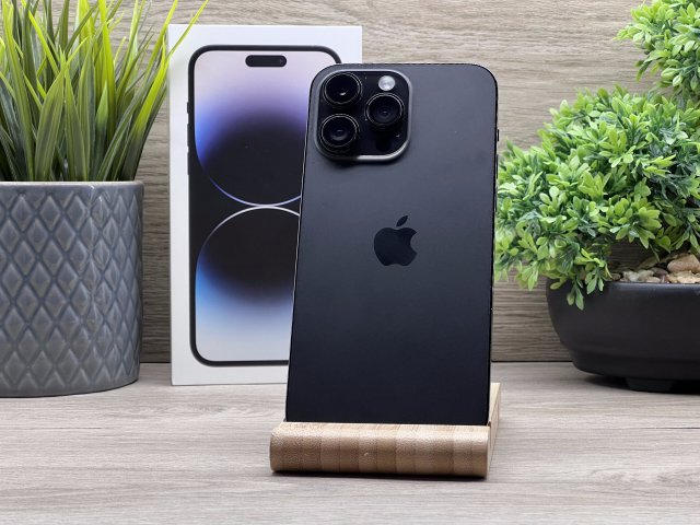 iPhone 14 Pro Max Space Black 256GB 2 ÉV Garanciával Számlával 93% Akku