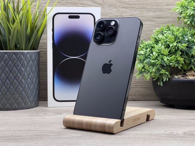 iPhone 14 Pro Max Space Black 256GB 2 ÉV Garanciával Számlával 93% Akku