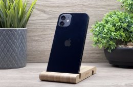 iPhone 12 Black 128GB 2 ÉV Garanciával Számlával 93% Akku