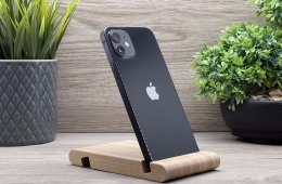 iPhone 12 Black 128GB 2 ÉV Garanciával Számlával 93% Akku