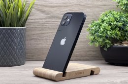 iPhone 12 Black 128GB 2 ÉV Garanciával Számlával 93% Akku